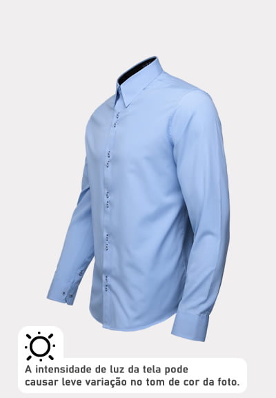 Camisa Social Masculina Manga Curta (Box: 50 unidades)